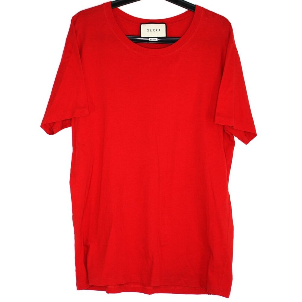 Gucci Red Short Sleeve Tee - Picture 2 of 15